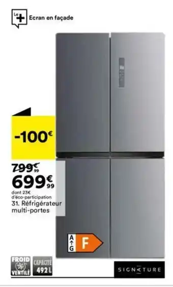 BUT Réfrigérateur multi-portes offre