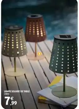 Intermarché Hyper Lampe solaire de table offre