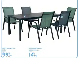 Intermarché Hyper Table à manger en acier 180cm offre