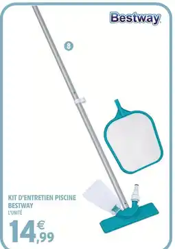 Intermarché Hyper Bestway kit d'entretien piscine offre