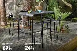 Intermarché Hyper Table de bar acier offre