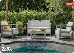 Intermarché Hyper Keter salon lounge 4 personnes résine offre