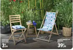 Intermarché Hyper Coussin déco jardin privé offre