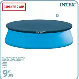 Intermarché Hyper Intex bâche protection pour piscine autoportante offre