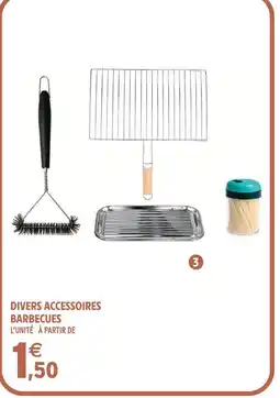 Intermarché Hyper Divers accessoires barbecues offre