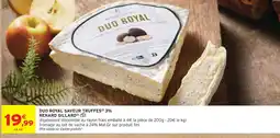 Intermarché Renard gillard duo royal saveur truffes 3% offre