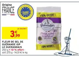 Intermarché Le guérandais fleur de sel de guérande igp offre