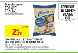Intermarché Les craquelins de saint-malo craquelins le traditionnel offre