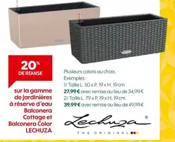 Truffaut Lechuza balconera cottage offre