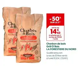 Truffaut La forestiere du nord charbon de bois offre