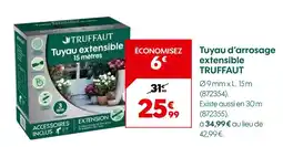 Truffaut Truffaut tuyau d’arrosage extensible offre