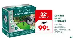 Truffaut Truffaut dévidoir mural offre