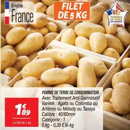 Netto Pommes de terre de consommation agata offre