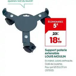 Truffaut Louis moulin support poterie extensible offre