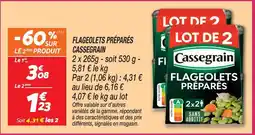 Netto Cassegrain flageolets préparés offre