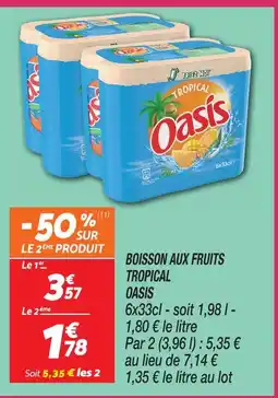 Netto Oasis boisson aux fruits tropical offre