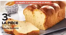 Carrefour Drive Mars - brioche nanterre offre