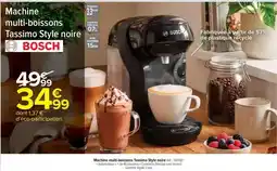 Carrefour Drive Bosch - machine multi-boissons tassimo skye retro offre