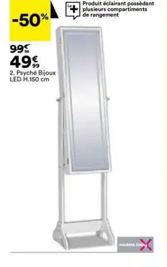 BUT Psyché bijoux LED offre