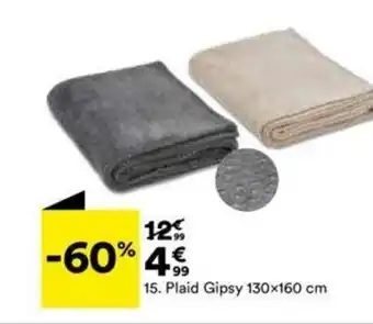 BUT Plaid gipsy offre