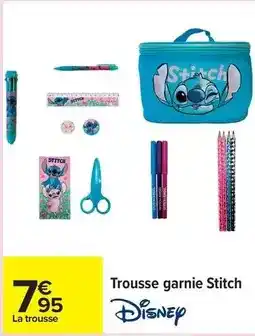 Carrefour Disney - trousse garnie stitch offre