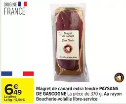 Carrefour Canard - magret de extra tendre offre