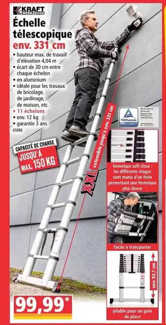 Norma Échelle télescopique offre