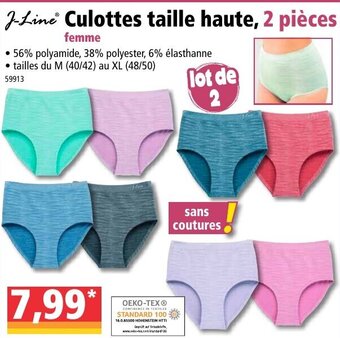 Norma Culottes taille haute offre