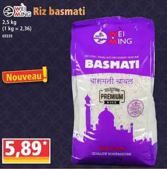 Norma Riz basmati offre