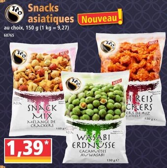 Norma Snacks asiatiques offre