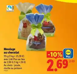 Lidl Favorina - moulage au chocolat offre