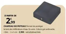 Bricomarché CHAPEAU DE POTEAU offre
