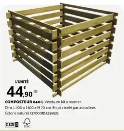 Bricomarché Composteur offre