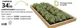 Bricomarché CARRÉ POTAGER offre