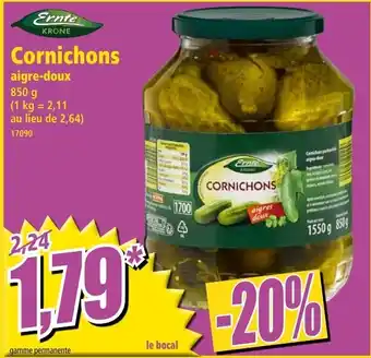 Norma Cornichons offre