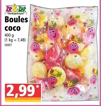 Norma Boules coco offre