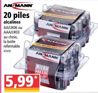 Norma 20 Piles offre