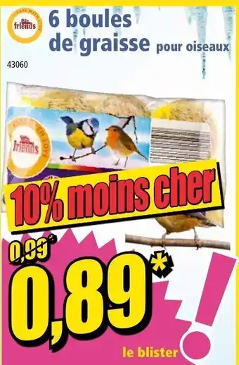 Norma 6 Boules de graise offre