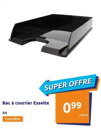 Action Bac à courrier esselte offre