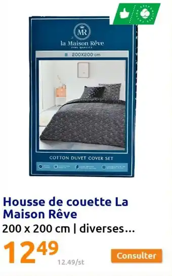 Action Housse de couette la maison rêve offre