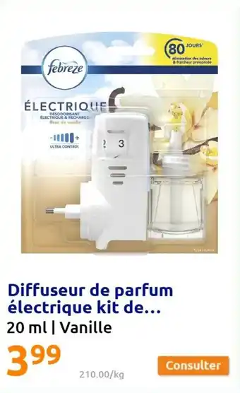 Action Diffuseur de parfum électrique kit de offre
