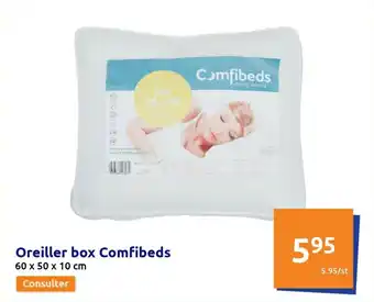 Action Oreiller box comfibeds offre