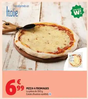 Auchan Pizza 4 Fromages offre