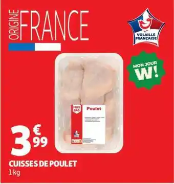 Auchan Cuisses de Poulet offre