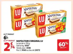 Auchan Napolitain L'original Lu offre