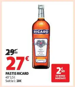 Auchan Pastis Ricard offre