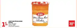 Auchan CONFITURE PÊCHES BONNE MAMAN offre