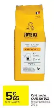 Carrefour Drive Joyeux - café moulu offre