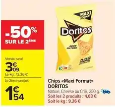 Carrefour Drive Doritos - chips maxi format offre