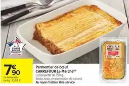 Carrefour Drive Carrefour - parmentier de boeuf le marché offre